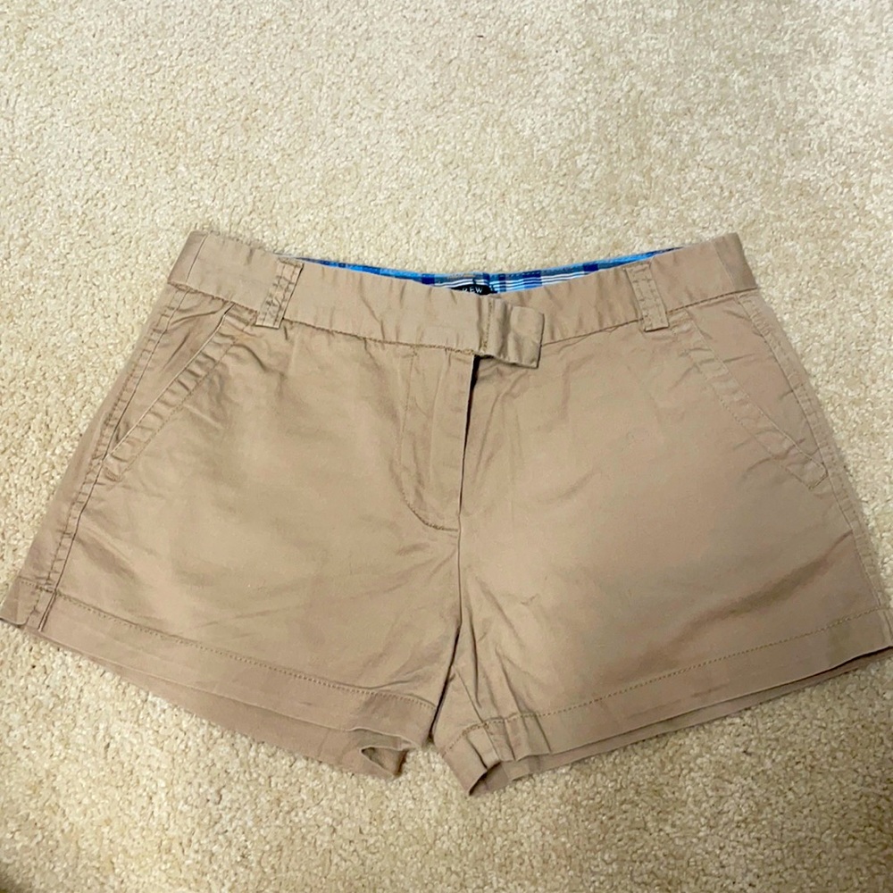 J crew favorite fit chino shorts